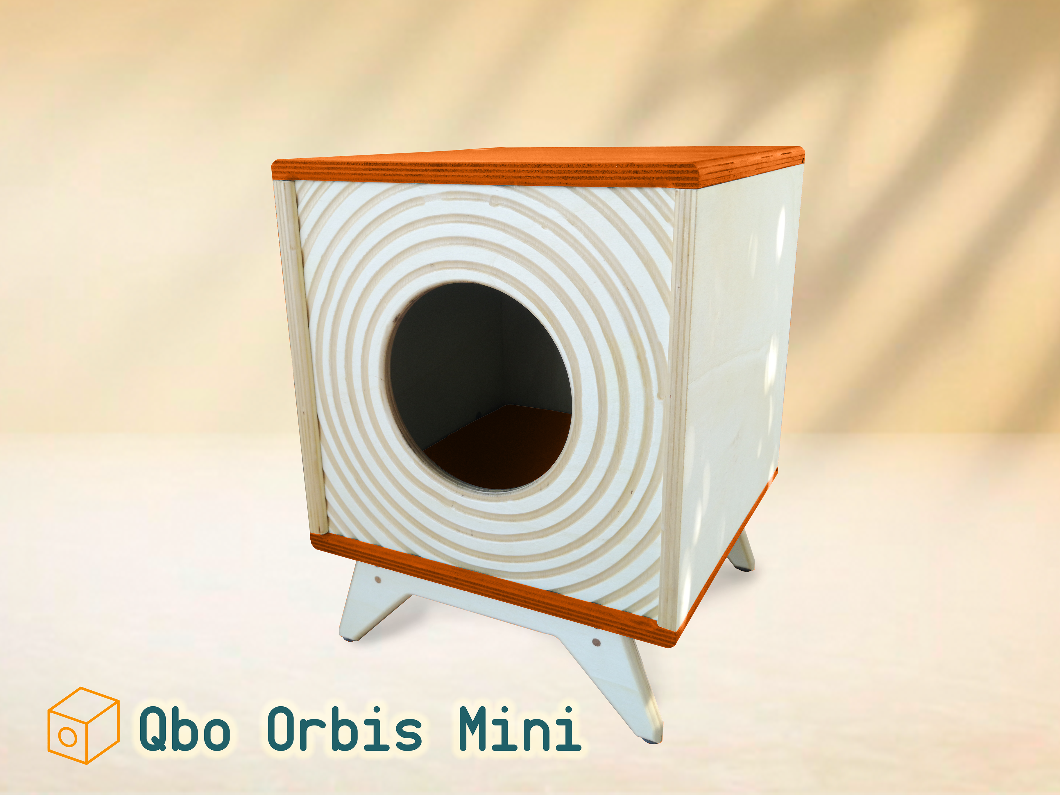 Qbo Orbis Mini - Tropical Orange - Qbo Pets