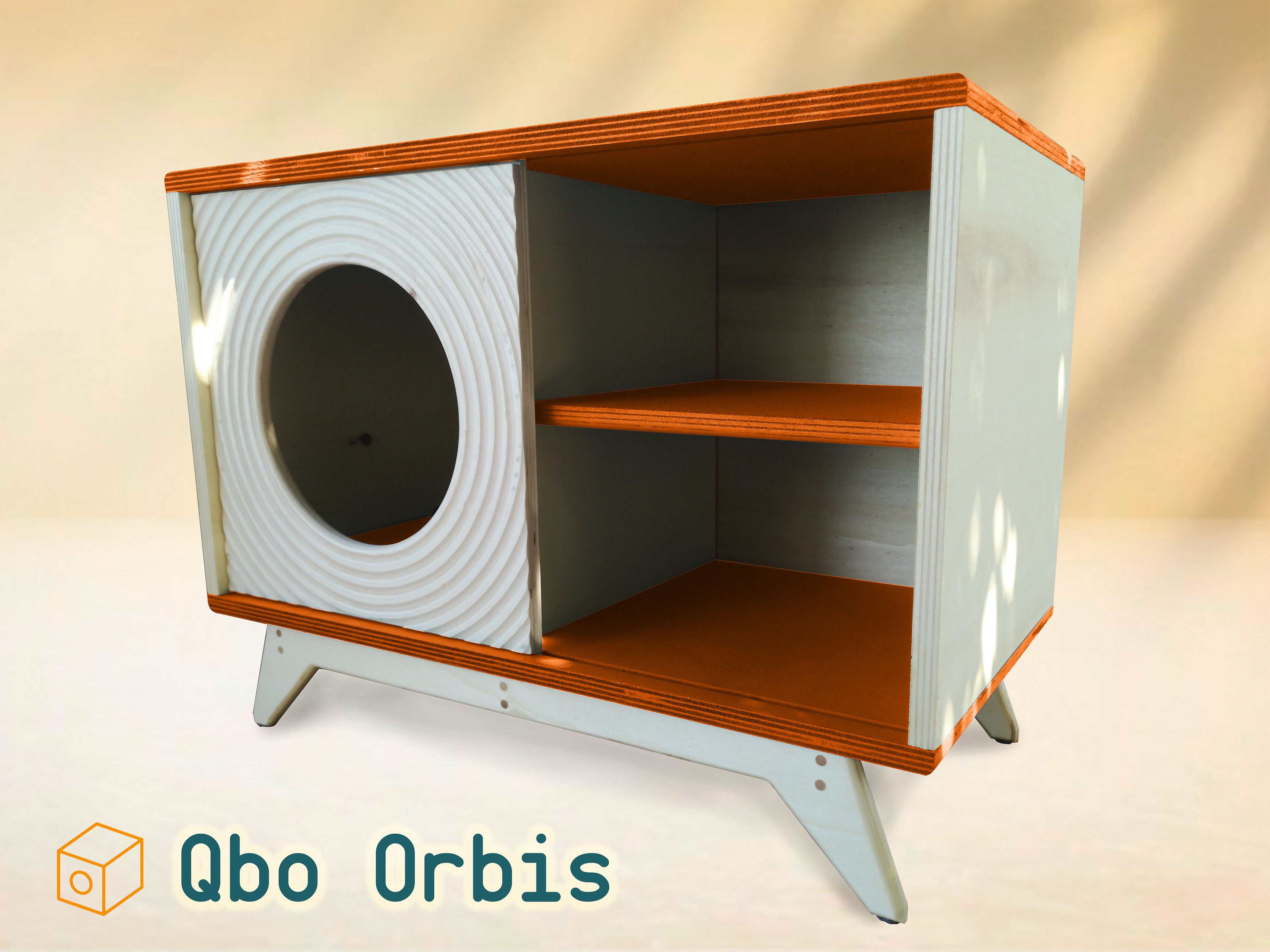 Qbo Orbis - Tropical Orange - Qbo Pets